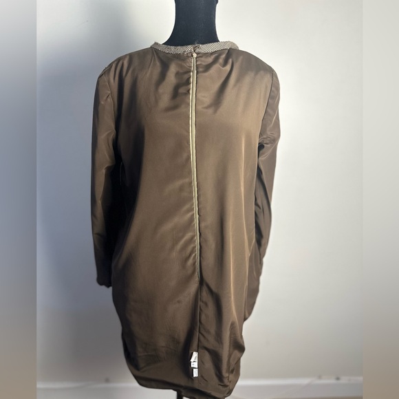 MARTHA Vintage Tweed Wool Long Sleeve Three Button Closure Dress Women’s Size 8 - Picture 8 of 16